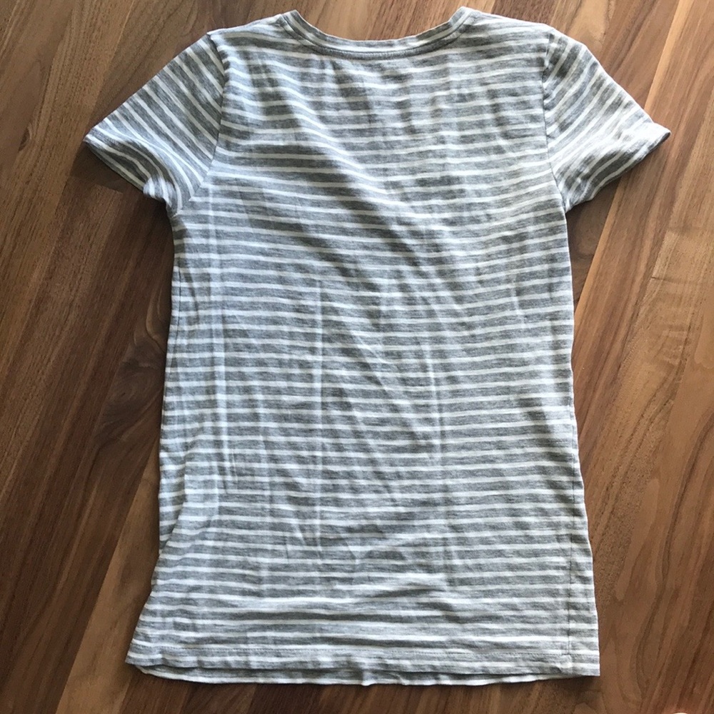 J. Crew Vintage Cotton V-neck Tee - Picture 4 of 4